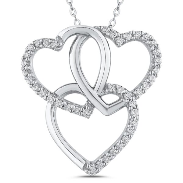 Lab-Created Sapphire Infinity Ring Sterling Silver